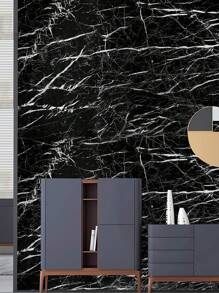 1 Giấy Dán Tường PVC, Cuộn Keo Dán Tường Họa Tiết Đá Cẩm Thạch Hiện Đại Cho Gia Đình - Nhiều màu - Xem 5