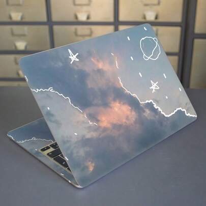 2 piezas Pegatina con patrón de cielo compatible con