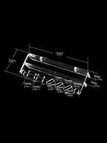 1入組魚缸清潔工具支架適用於水族館適用於收納工具 - 彩色 - 查看 7
