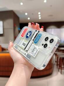 Ốp Điện Thoại Chống Rơi Hình Máy Bay & Chữ Cái Tương Thích Với iPhone15/15Plus/15Pro/15Promax - Nhiều màu - Xem 4