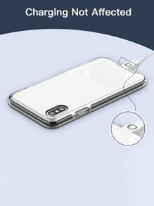 8pcs PC Phone Fixing Clip Card - Clear - View 4