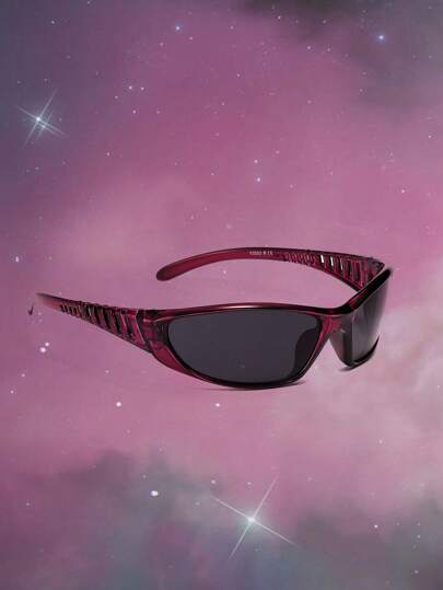 环绕式时尚眼镜 街头太阳镜 沙滩配饰 女士沙滩配饰 眼镜 太阳镜 基本款 秋冬女士服装 商务休闲 夏季海滩度假、户外、旅行礼品