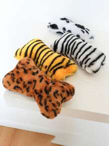 1 pieza Juguete de felpa para mascota al azar hueso - Multicolor - Ver 4