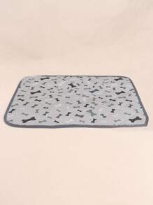 1PC Xương In Thùng Thú Cưng Thảm Cho Chó Ngồi - Nhiều màu - Xem 7