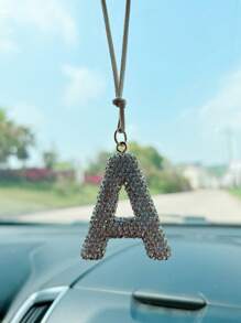 1 cái Đồ trang trí xe ô tô bằng pha lê - Nhiều màu - Xem 1