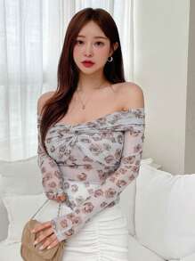 DAZY In hoa Mặt trước xoắn Top Cây trồng - Màu xanh bụi bặm - Xem 2