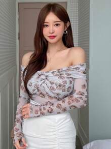 DAZY In hoa Mặt trước xoắn Top Cây trồng - Màu xanh bụi bặm - Xem 3