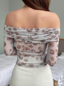 DAZY In hoa Mặt trước xoắn Top Cây trồng - Màu xanh bụi bặm - Xem 4