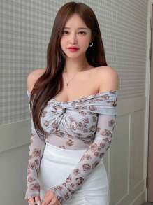 DAZY In hoa Mặt trước xoắn Top Cây trồng - Màu xanh bụi bặm - Xem 7