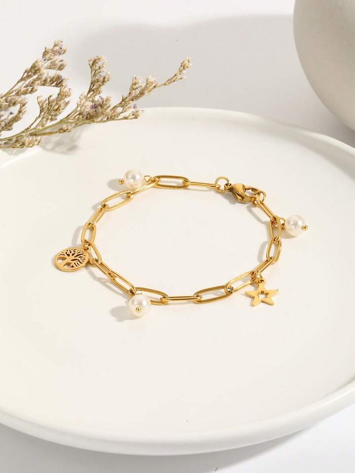 Aggregate more than 148 gold charm bracelet malaysia super hot