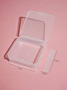 Beautizon Nailartlab 1 Box Nail Art Display Board Storage Box And 10pcs Nail Art Display Boards - Clear - View 6