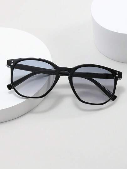 1 Pair Men's Fashion Versatile Casual Daily Glasses Suitable For Outdoor Street Shades Accessories For Summer Beach Vacation,Outdoor,Travel Back To School Fashionable Preppy School Look