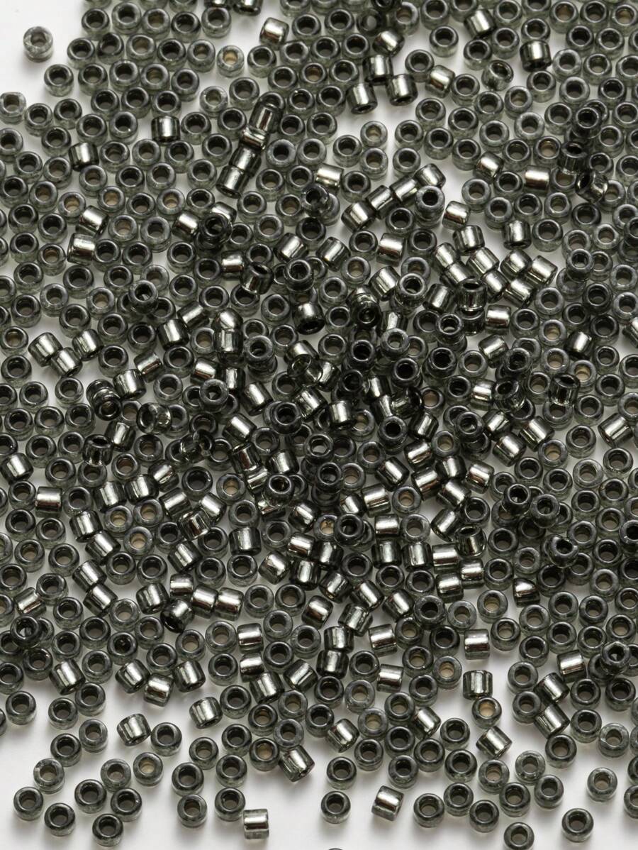 1800pcs/set 2.0 MM Glass Seed DIY Beads For Embroidery Decoration - Light Grey - View 1