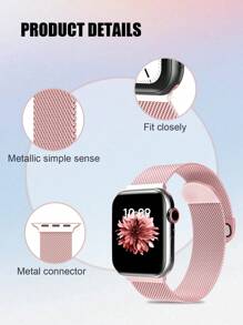 磁性不銹鋼錶帶適用於Apple Watch