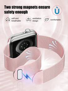 磁性不銹鋼錶帶適用於Apple Watch