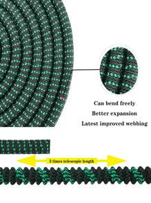 5pcs/set TPE Watering Gun Set, High Pressure Garden Hose Nozzle Set For Garden - Multicolor - View 2