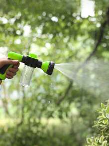 5pcs/set TPE Watering Gun Set, High Pressure Garden Hose Nozzle Set For Garden - Multicolor - View 4