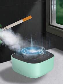 1pc Two Tone Ashtray - Green - View 1