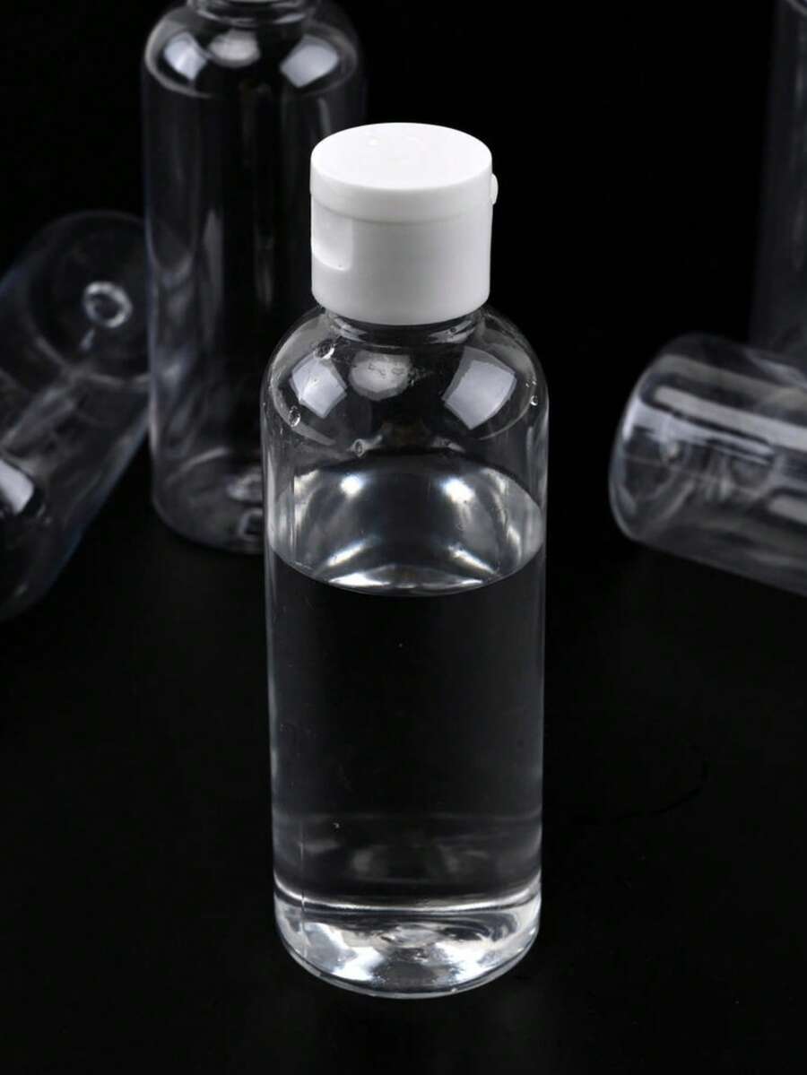 1pc 100ML Empty Bottle - White - View 1
