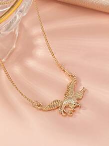 1 Thời Trang Hợp Kim Kẽm Mặt Dây Chuyền Đại Bàng Vòng Cổ Cho Nữ Cho Cuộc Sống Hàng Ngày - Vàng - Xem 2