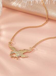 1 Thời Trang Hợp Kim Kẽm Mặt Dây Chuyền Đại Bàng Vòng Cổ Cho Nữ Cho Cuộc Sống Hàng Ngày - Vàng - Xem 4