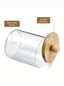 2pcs/set Swab Storage Box - Clear - View 4