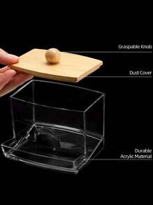 2pcs/set Swab Storage Box - Clear - View 5