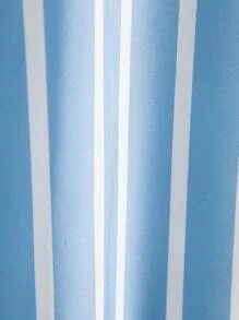 Manfinity Homme Men Striped Print Shirt Without Tee - Blue - View 4