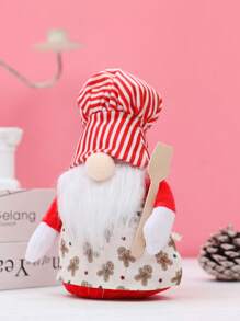 1pc Chef Gonk Decoration, Cute Polyester Gonk Ornament For Home, Restaurant - Multicolor - View 2