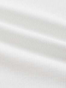 Manfinity VCAY Men Cotton Solid Tank Top - White - View 7