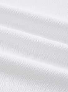 GENTILAND Men Solid Polo Shirt - White - View 7