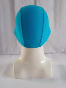 Blue Polyamide Swimming Cap - Royal Blue - View 2
