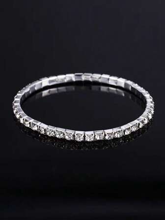 Rhinestone Decor Bracelet