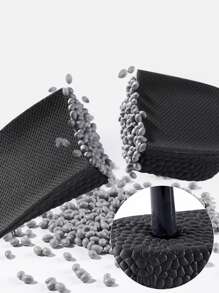 1 đôi Đế Tăng Chiều Cao, Đế Màu Đen Thời Trang Cho Giày Thể Thao - màu đen - Xem 3