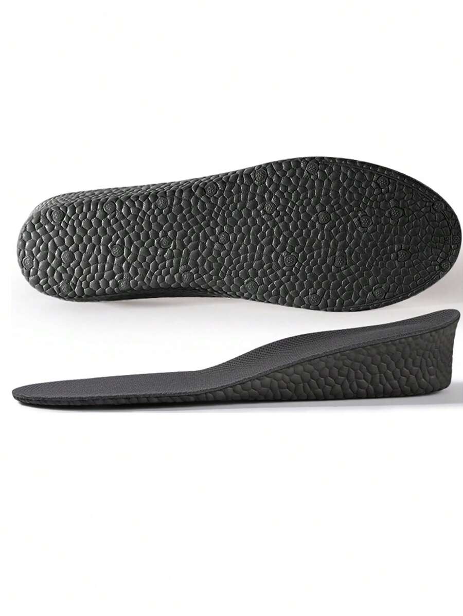 1 đôi Đế Tăng Chiều Cao, Đế Màu Đen Thời Trang Cho Giày Thể Thao - màu đen - Xem 1