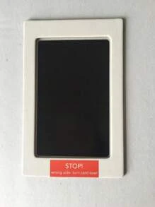 1 pieza Lápida conmemorativa para mascotas, sello y tinta para mascotas, suministros para mascotas - Negro - Ver 4