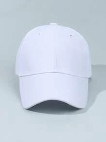 1 Unisex Màu Trơn Bãi Biển Mùa Hè Ngoài Trời Chống Nắng Mũ Bóng Chày - trắng - Xem 8