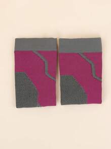 Color Block Over The Calf Socks