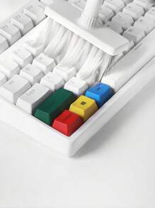 5合1多功能鍵盤清潔刷 - 白色 - 查看 6