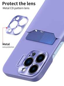 素色插卡槽手機殼