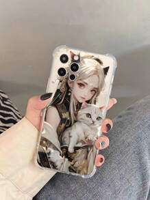 Figure Graphic Anti-Fall Phone Case,International Version, Not The Domestic Version - Multicolor - View 1