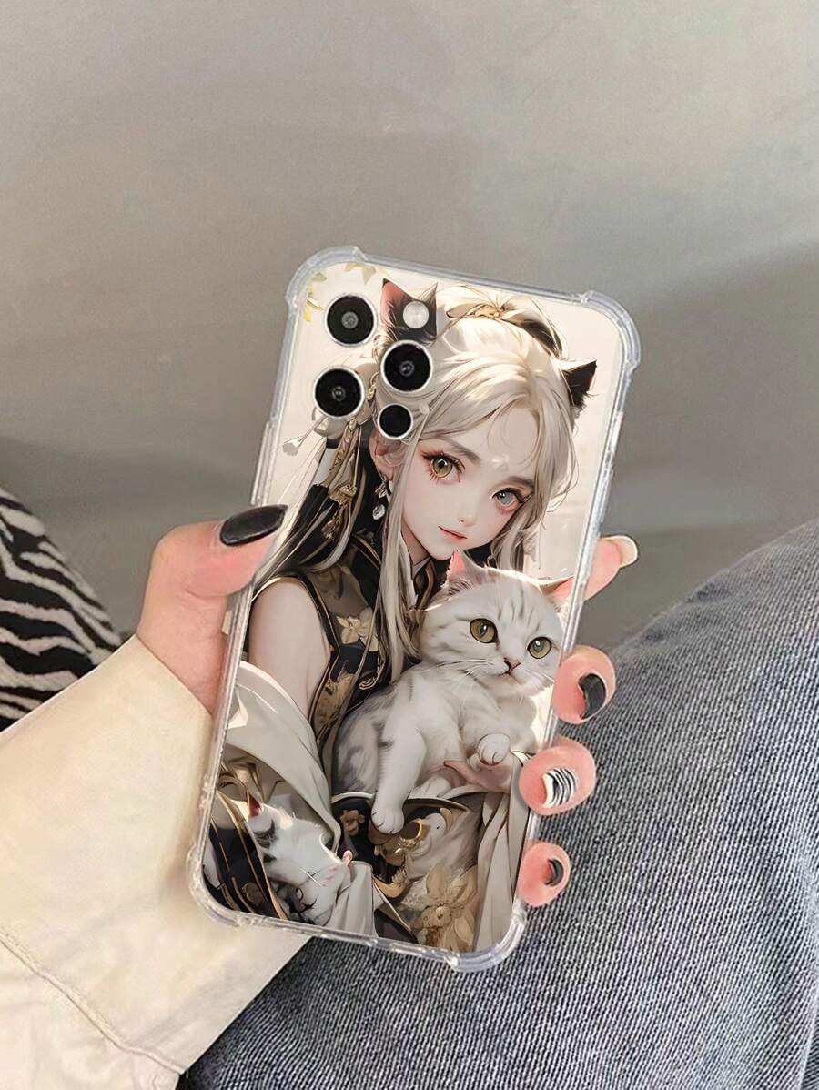 Figure Graphic Anti-Fall Phone Case,International Version, Not The Domestic Version - Multicolor - View 1