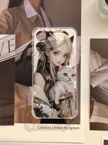 Figure Graphic Anti-Fall Phone Case,International Version, Not The Domestic Version - Multicolor - View 3