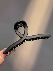3 piezas Garra de pelo con diseño redondo - Negro - Ver 4