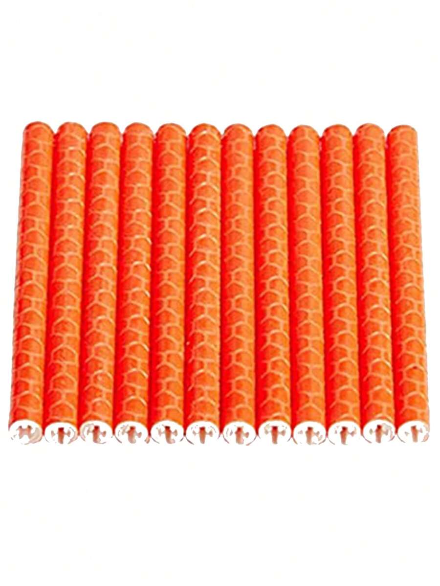 12pcs Mountain Bike Colorful Reflective Spoke - Orange - View 1