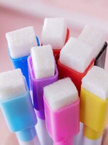 8pcs Mixed Color Marker Pen, Simple Easy To Use Permanent Marker For Office, School, Drawing, Writing - Multicolor - View 5