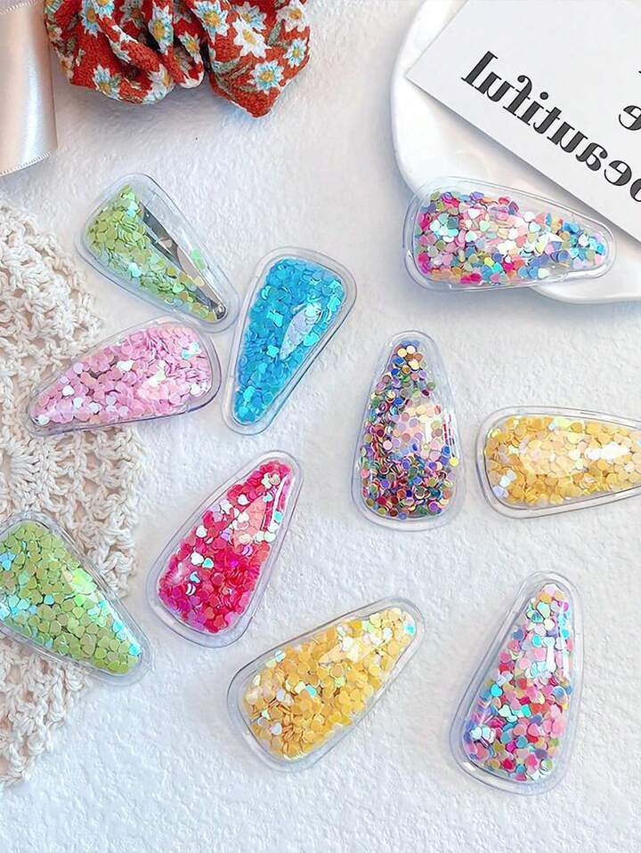 Details 146+ glitter hair clips dedaotaonec