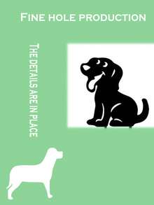 1pc Dog Shaped Decorative Garden Stake - Black - View 5