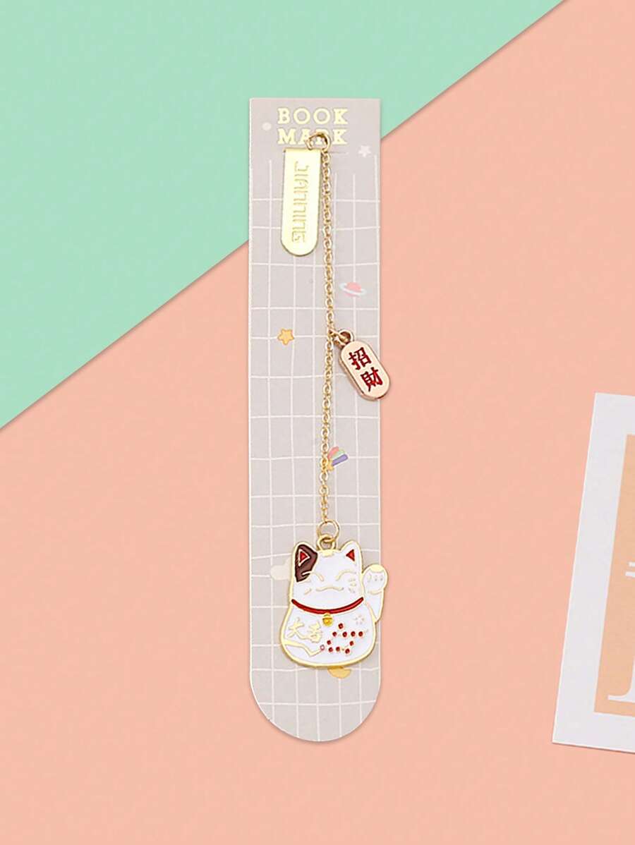 Lucky Fortune Cat Figure - Multicolor - View 1