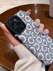 Handyhülle mit Blume Muster,